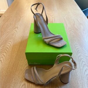 Sam Edelman Beige Strappy Heels